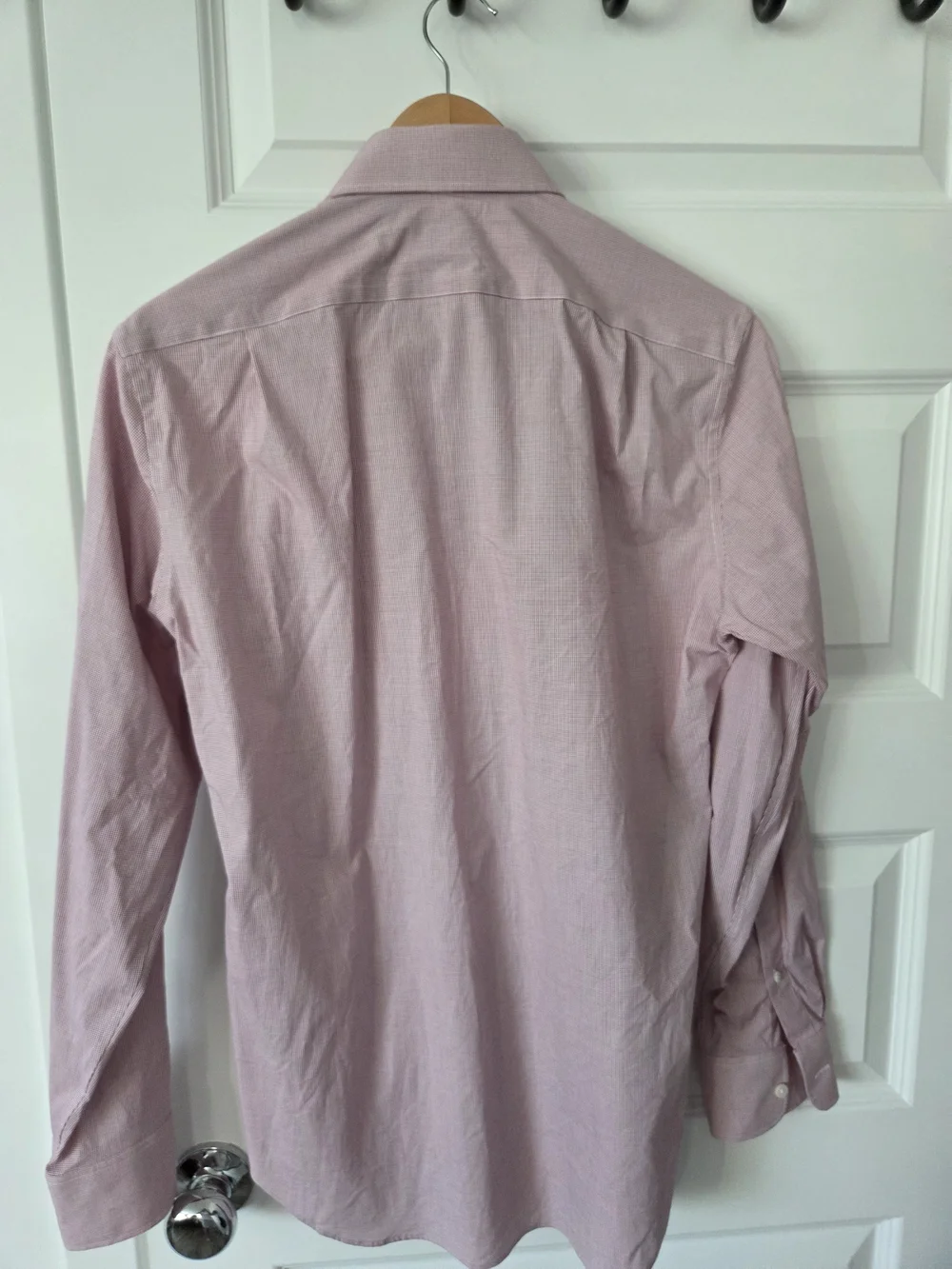 J Crew Red Check Men's Dress Shirt Soze Small